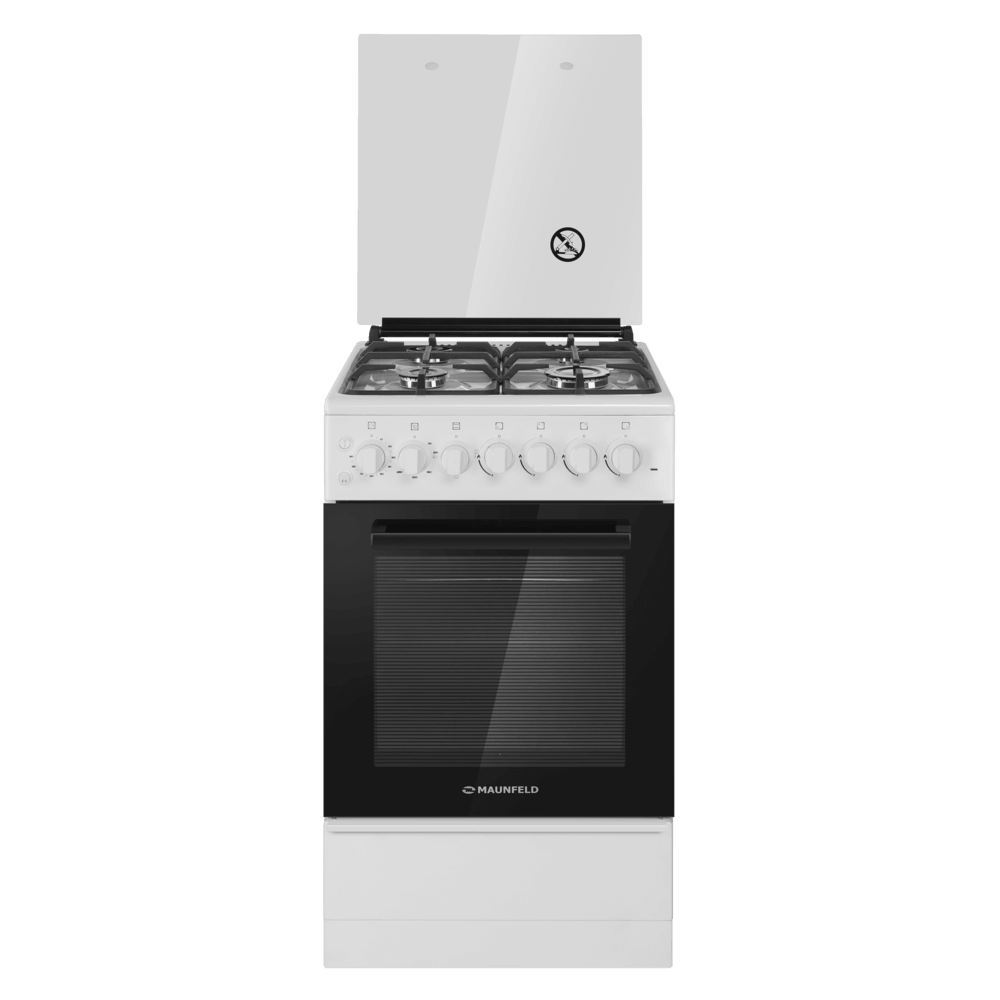 Газовая плита с электрической духовкой MAUNFELD MGC50ECW02