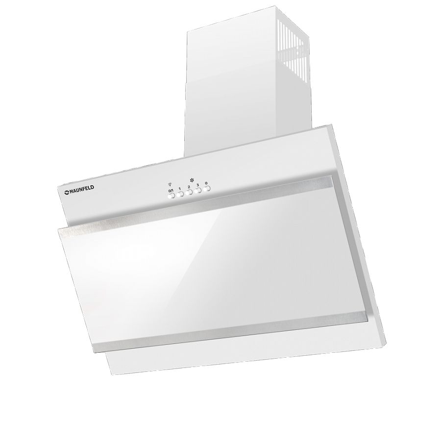 Кухонная вытяжка MAUNFELD Tower G Satin 60 (stripes) белый  Х