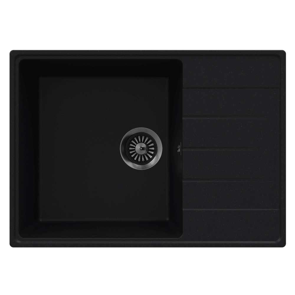 Кухонная мойка MAUNFELD Lacrima 700 MFQS-700B черный