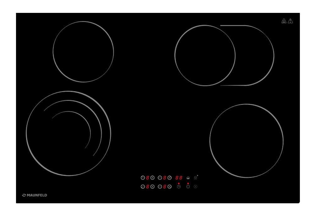 Электрическая варочная панель MAUNFELD CVCE774SMTBK
