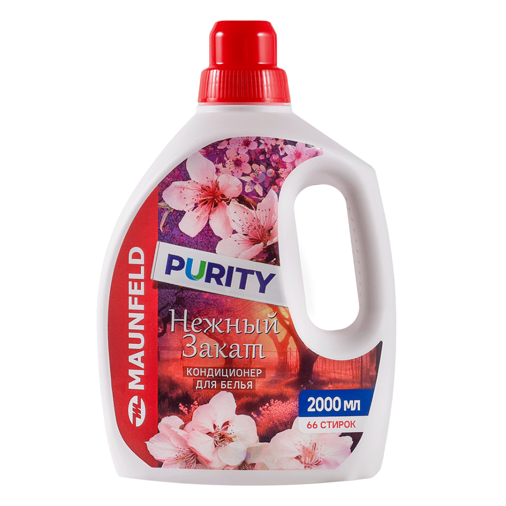 Кондиционер-ополаскиватель для белья Maunfeld Purity Нежный закат 2000мл MFS2000GS
