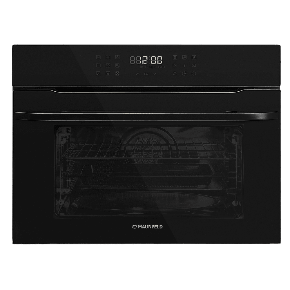 Компактный духовой шкаф с функцией СВЧ MAUNFELD XCMO4414GB