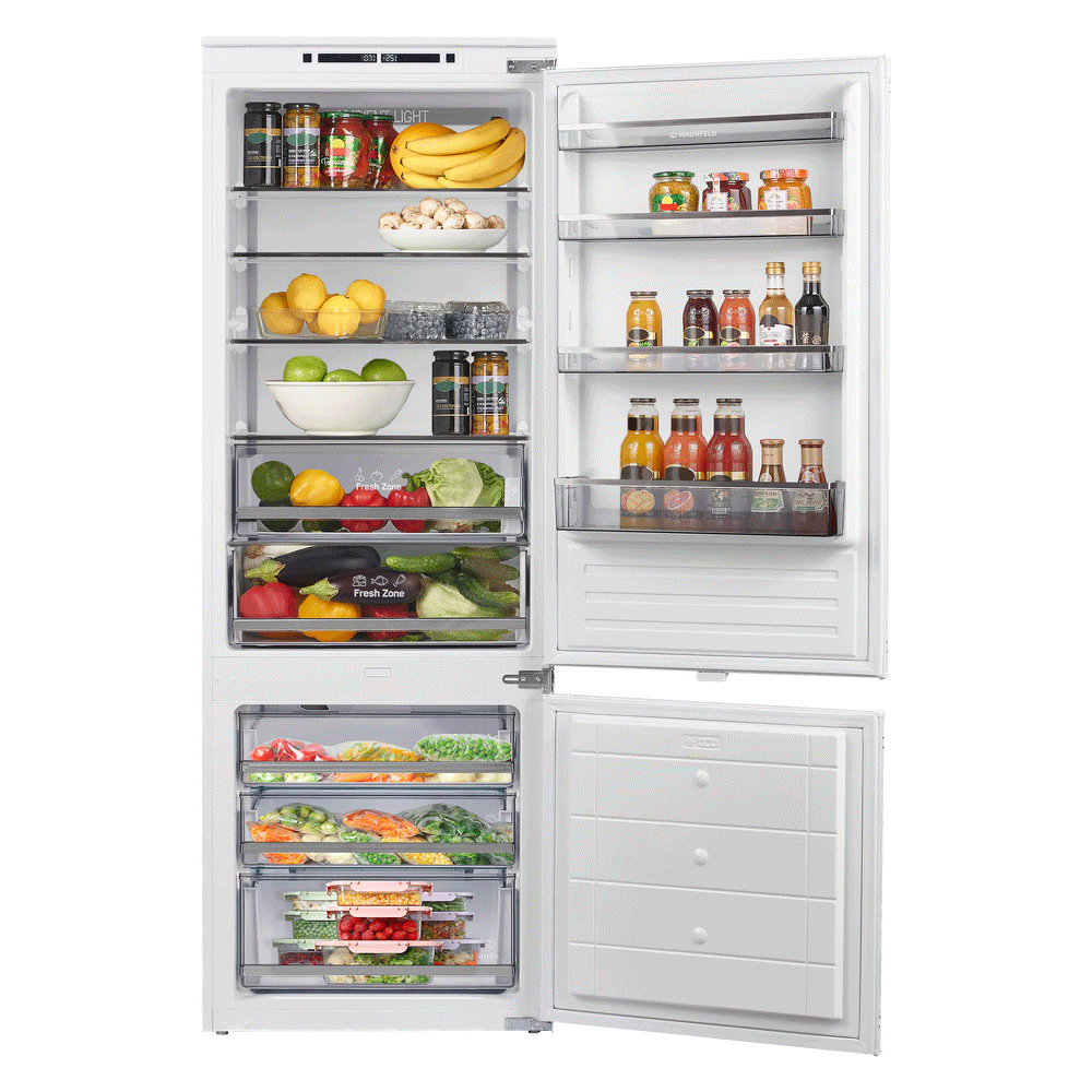 Холодильник-морозильник встраиваемый MAUNFELD MBF193NFW1GR