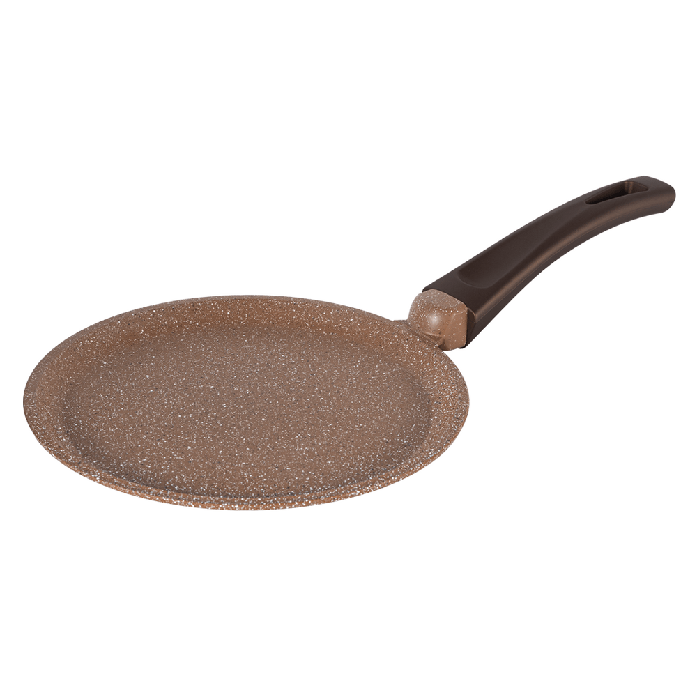 Сковорода блинная MAUNFELD CARMEL MF22CRM01PP из литого алюминия, 22 см