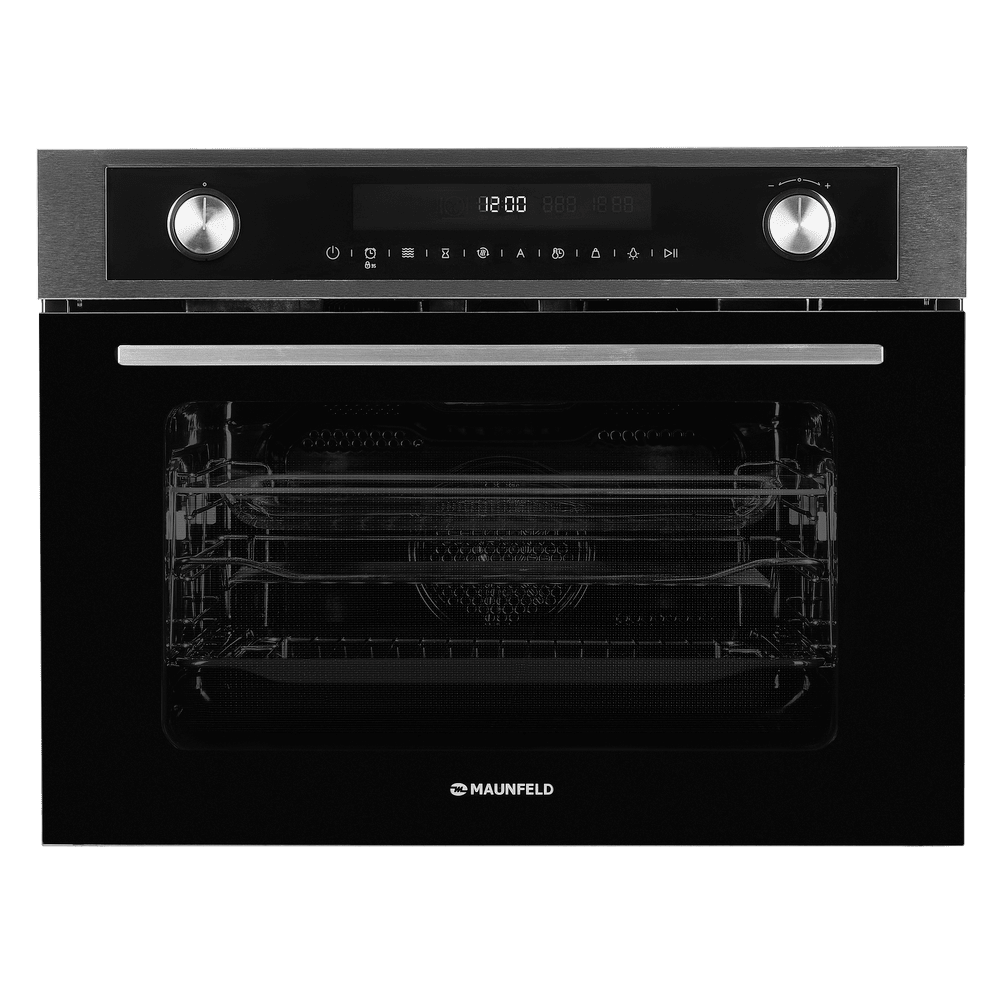 Компактный духовой шкаф с функцией СВЧ MAUNFELD MCMO5015MFS