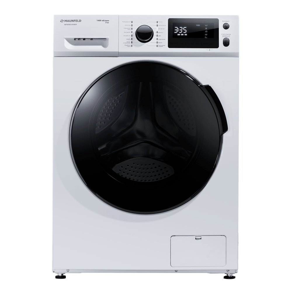 Стиральная машина c инвертором и паром MAUNFELD MFWM149WH Х