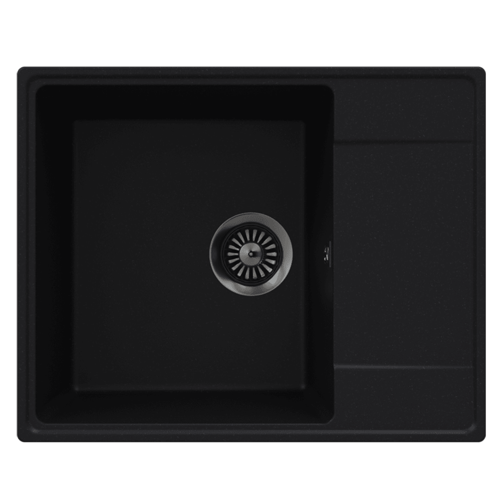 Кухонная мойка MAUNFELD Lacrima 605 MFQS-605B черный