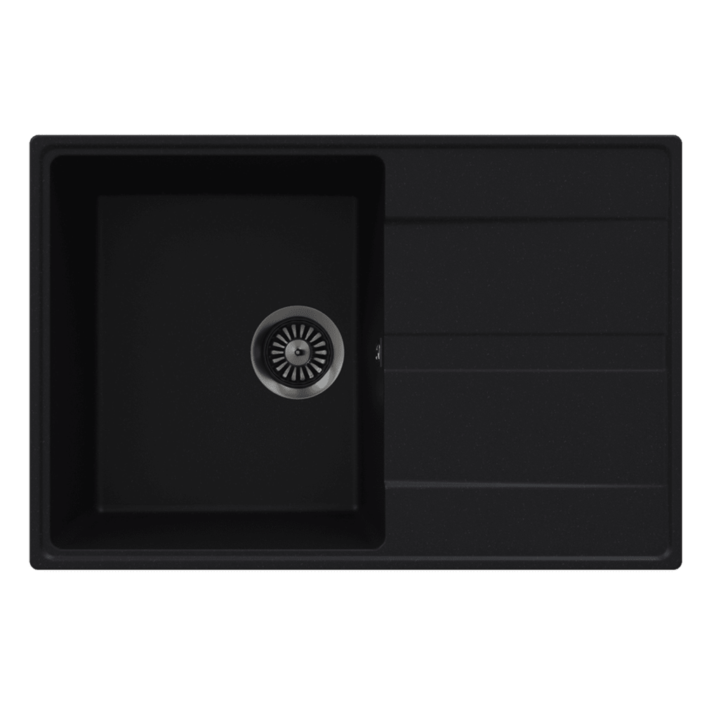 Кухонная мойка MAUNFELD Lacrima 750 MFQS-750B черный