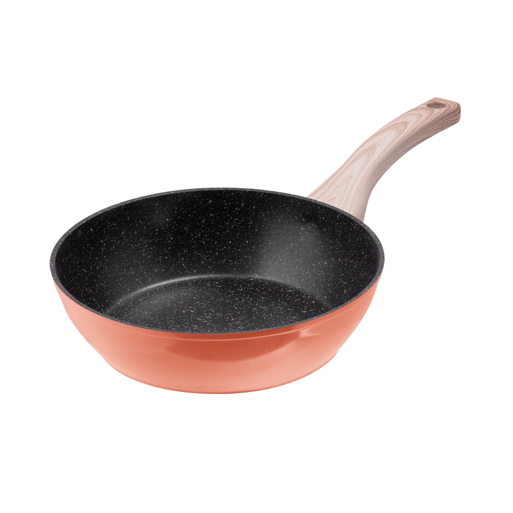 Глубокая сковорода MAUNFELD MARTA MDP24FA06CL из кованого алюминия, 24 см