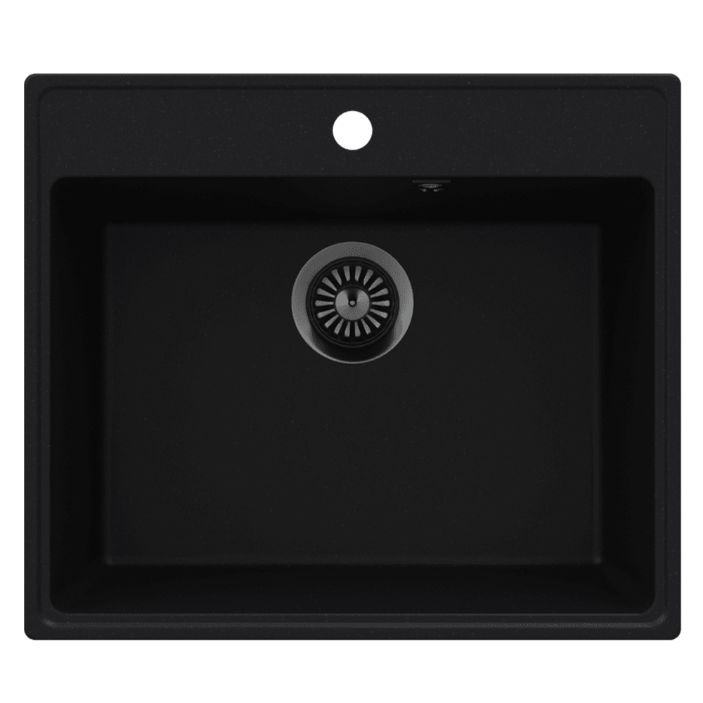Кухонная мойка MAUNFELD Perla 580 MFQS-580B черный