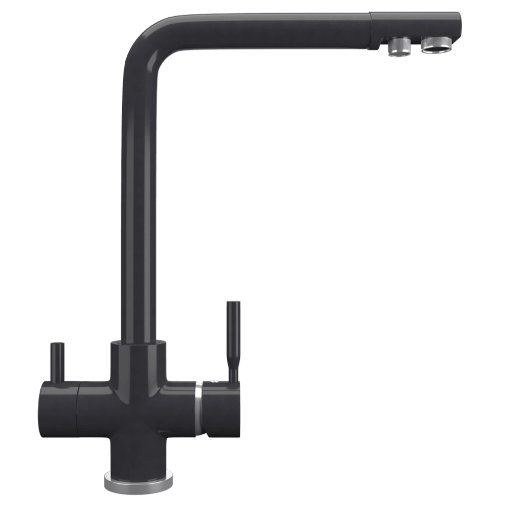 Кухонный смеситель MAUNFELD MFQT-16DGR темно-серый