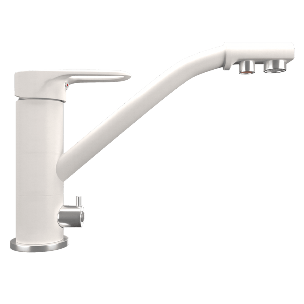 Кухонный смеситель MAUNFELD MFQT-10W кремовый