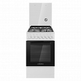 Газовая плита с электрической духовкой MAUNFELD MGC50ECW02