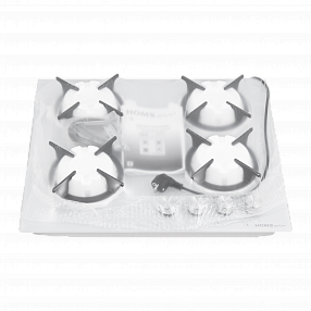 Газовая варочная панель HOMSAIR HGG641WH