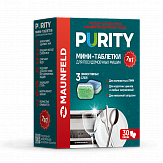 Мини-таблетки для посудомоечных машин MAUNFELD Purity all in 1 MDM30ST (30 шт. в упаковке)