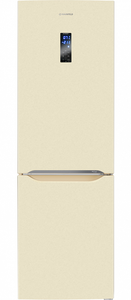 Холодильник-морозильник MAUNFELD MFF187NFBG10 Х