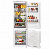 Холодильник-морозильник встраиваемый MAUNFELD MBF177NFWHGR