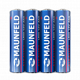 Батарейки MAUNFELD Alkaline ААА(LR03) MBLR03-SR40, спайка 4 шт