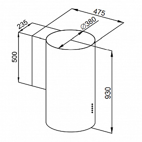 Кухонная вытяжка HOMSair FLY 1000SD 39 нержавеющая сталь