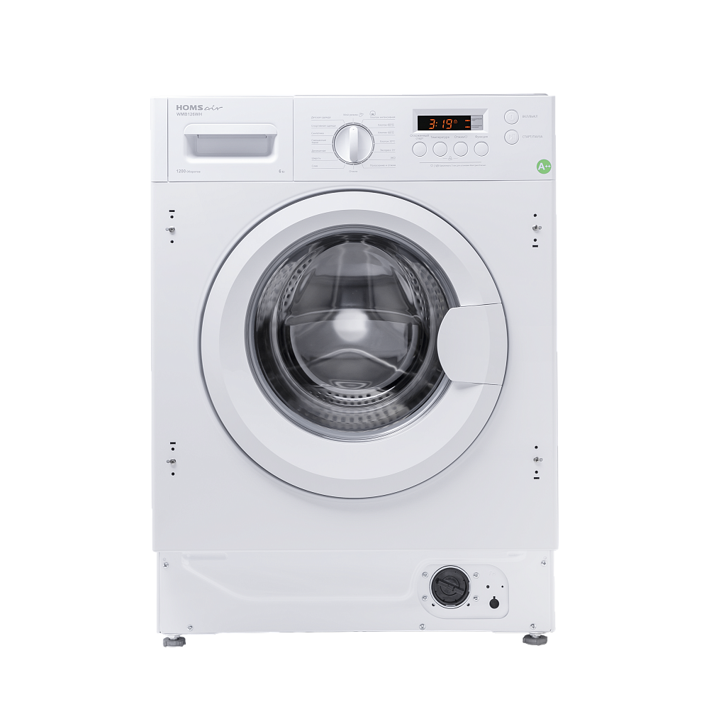 Стиральная машина встраиваемая HOMSair WMB126WH (переоц.)