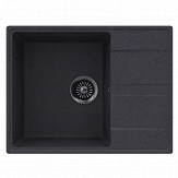 Кухонная мойка MAUNFELD Lacrima 650 MFQS-650DGR темно-серый