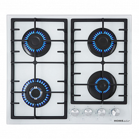 Газовая варочная поверхность HOMSAIR HGG646WH