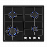 Газовая варочная панель HOMSAIR HGE643GBK Газовая варочная панель HOMSAIR HGE643GBK