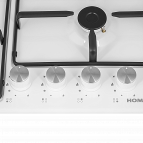 Газовая варочная панель HOMSAIR HGE643GWH