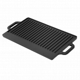 Противень-гриль двухсторонний из черного чугуна MAUNFELD MGT5023CD, 50,2х23,5 см
