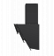 Кухонная вытяжка HOMSair VERTICAL 60 черный Х