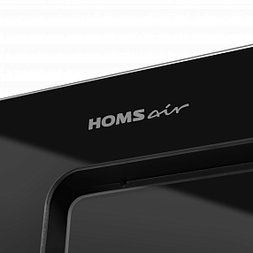 Кухонная вытяжка HOMSair Crocus 52RD черная Х
