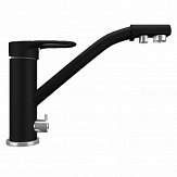 Кухонный смеситель MAUNFELD MFQT-10B черный