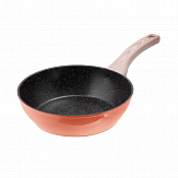 Глубокая сковорода MAUNFELD MARTA MDP24FA06CL из кованого алюминия, 24 см