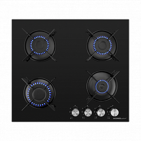 Газовая варочная панель HOMSAIR HGG641EBK Газовая варочная панель HOMSAIR HGG641EBK