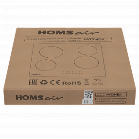 Электрическая варочная панель HOMSair HVC64BK