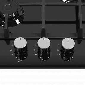 Газовая варочная панель HOMSair HGE433TGCBK