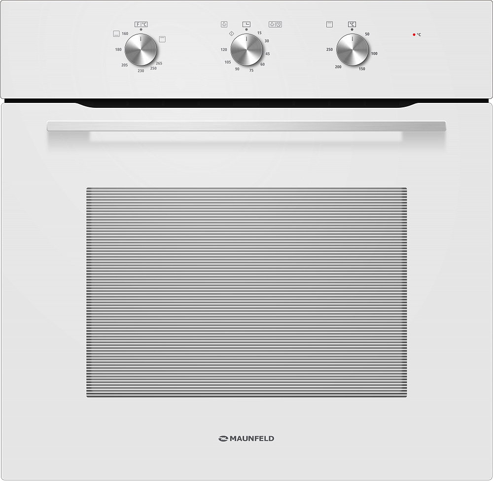 Шкаф духовой газовый с электрическим грилем MAUNFELD MOGS703W 