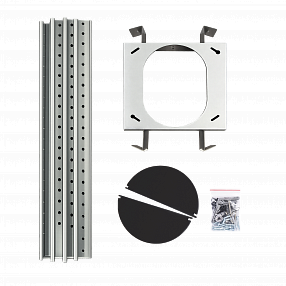Кухонная вытяжка HOMSair TAU 39 ISLA белый