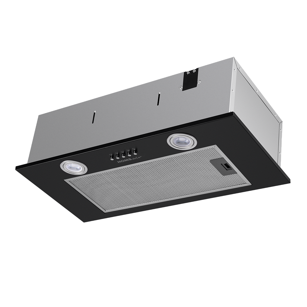 Кухонная вытяжка HOMSair CAMELIA POWER 60 черный