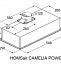 Кухонная вытяжка HOMSair CAMELIA POWER 60 черный Кухонная вытяжка HOMSair CAMELIA POWER 60 черный
