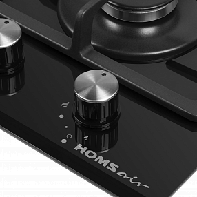 Газовая варочная панель HOMSair HGG323GCBK