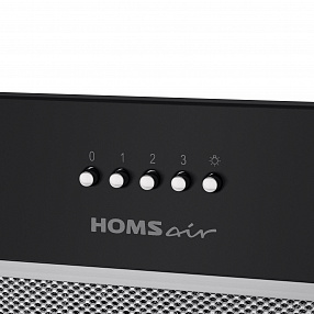 Кухонная вытяжка HOMSair CAMELIA POWER 60 черный Кухонная вытяжка HOMSair CAMELIA POWER 60 черный